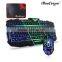 OEM USB wired Waterproof gaming keyboard with three backlit