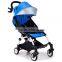 Folded baby stroller new design baby carriage with Grey color better than yoya
