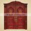 French Antique Carved Wood Doors in Oak Wood