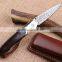 OEM Hunting Knife Application Custom made Damascus folding knife