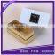 Elegant paper perfume storage box with dividers