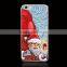 custom 3D quicksand merry christmas for iphone 6 case