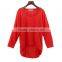 Ladies blouses Long Sleeve Casual Pullover Batwing Pullover Top