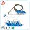 high quiality mini type fiber optical plc splitter 1x8, 0.9mm stelel tube fiber optic splitter