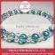 Aqua aura 6mm gems With facetted crystals, japanese beads japan, japanese beads, beads, beads bracelet, japanese, Japan