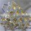 metal gold finished Buddhism style bowl silver color plating bowl factory direct