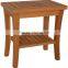 teak wooden comfortable bathroom stool FSC approved