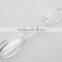 LFGB standrad full plastic detachable salad tongs in transparent colors