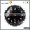 metal DCF-77 atomic wall clock