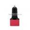 Full aluminum bottom quick universal car 3 usb charger for iphone samsung android series