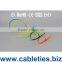 Nylon Heavy duty electrical ties Sticker Custom Size with Multi Color