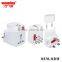 New Patent All in One Usb Taiwan Travel Adaptor With Many Colors And Low Price
