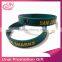 Top quality two color scented silicone cheap wristbands for NBA