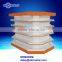 OEM/ODM custom supermarket corner shelving corner wall shelf