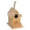 china factory FSC&BSCI natural home garden wooden pet cages bird house