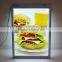 A1 A2 Poster Display LED Slim Aluminum snapper frame led backlit light box