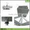 SSW-CM-126 Rotating Metal Coffee Cup Display Stand / Tea Cup Display Stand with Casters for Retail Store