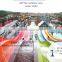 Hot fiberglass water slide spiral amusement park rides for sale