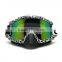 Motocross motorcycle goggle helmet goggles muti color lens