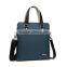 Fabric vertical business men messenger bag