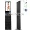 22" standing Interactive displays touch screen kiosk blue