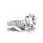 S345 Globalwin 925 Silver and CZ Fish Charms Silver Bracelet Charm Pendant