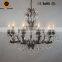 Vintage Chandelier Lamp IC4061-10RU Chandelier Light Crystal Lighting Zhongshan Lighting