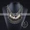 high quality vintage rhinestone chunky statement necklace tin alloy fashion women pendant necklace 6390085