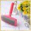Dog grooming safe self-cleaning slicker brush for dog and cat