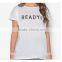 Chinese Factory Direct Wholesale Message Cotton-Blend Woman T-Shirt