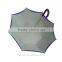 Manual open high quality long umbrella with double canopies