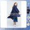 2016 fashion double bteasted winter coat navy blue coat