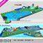 2015 hot selling inflatable water park/giant water park for adults ,water park design build,steel frame pool