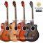 40 inch beginner musical instrument acoustic guitar CARAVAN MUSIC HS4040