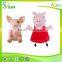 2017 Pet Shop Chew Squeaky Toy Pig Elephant Design Plush Pet Toys for Dogs