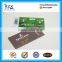 Non standard plastic PVC die cut loyalty card with small key tag