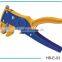 Double Duty Cable Stripping Tool, Aluminum Alloy Wild Range Manual Wire Stripper