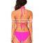 2017 wholesale fashion one -piece swimwear with tassels