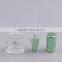 Small 10ml clear glass bottles for perfume, screw aluminum atomizer glass perfume spray bottle