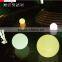 waterproof cordless rechargeable Chrismas plastic ball ornament/ led glow swimming pool ball