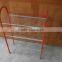 metal wire shoes stoarge rack and shoes rack with multi color