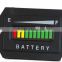 12v/24v universal rhombic battery discharge indicator