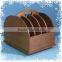 high qualtiy antique printed wooden office file rack
