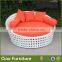 royal garden outdoor round bed luxury outdoor furniture