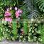 Fake Foliage Plant Wall Hanging Silk Vertical Green Plant Wall