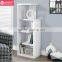 Living room wood modern Book store Shelves living room book storage 4 tier wood display bookcase