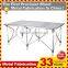 140/70*70*70 Aluminum Outdoor Table