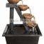 Alpine Four Tiered Step Tabletop Fountain