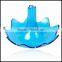 High quality flower shape PS food funnel manufacturer/OEM PS hopper wholesale/transparent PS funnel