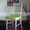 wood dubai dining chair with cushion